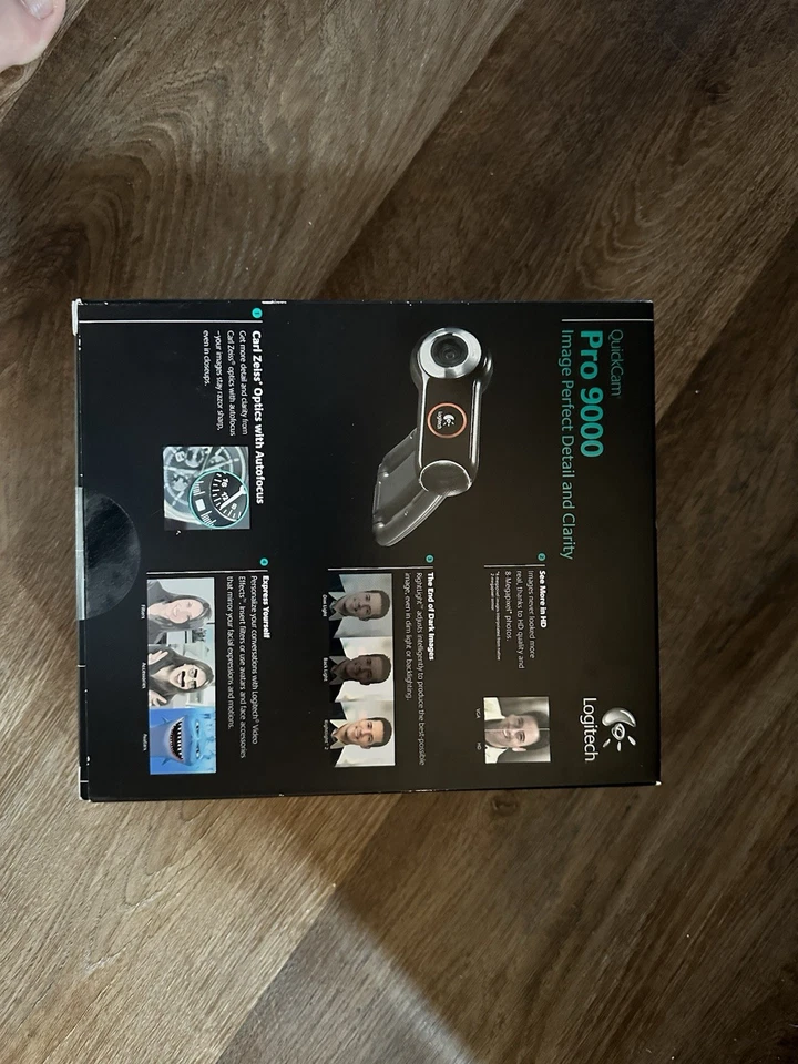 Logitech Pro 9000 Web Cam High Definition HD Video Auto Focus Microphone - Image 4 of 4