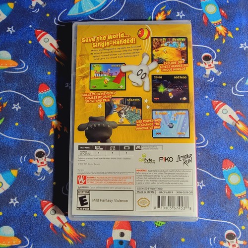 Glover - Limited Run Games (Nintendo Switch) NEW SEALED - Picture 2 of 4