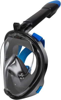 Full Face Snorkel Mask 180 View Anti Fog Anti Leak Camera Mount Adults
