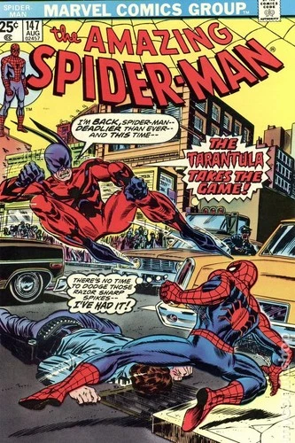 Amazing Spider-Man #147 VG 1975 Stock Image