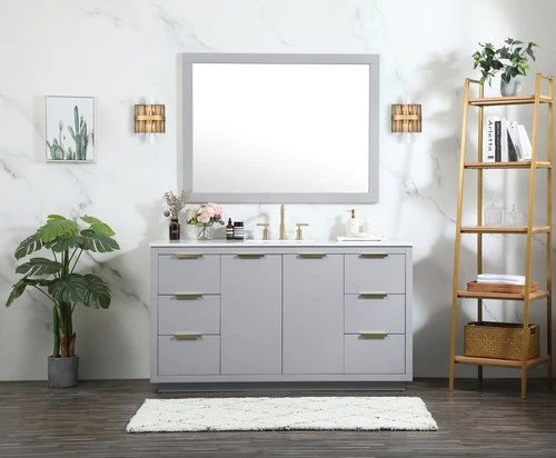 Elegant Lighting 2200W8 Serena 2 Light 12" Tall Bathroom Sconce - Gold - Picture 2 of 4