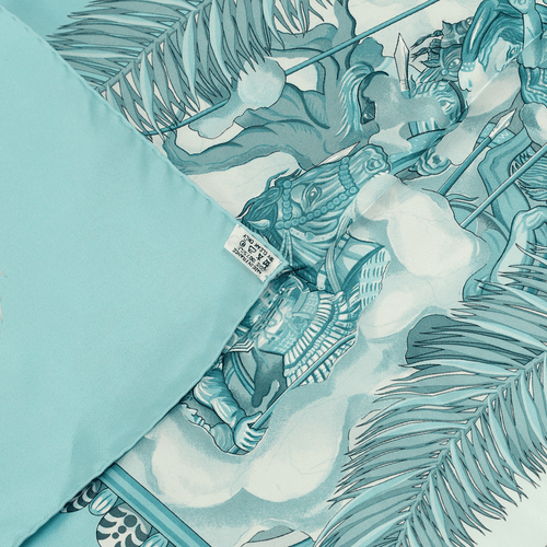 Hermes Scarf GLOIRE D'ALEXANDRE Silk Carre Foulard JULIA ABADIE 90CM - Picture 5 of 7