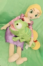 ( Disney Store )/[ Princess Rapunzel & Pascal ]/( Tangled Plush Bundle ) 