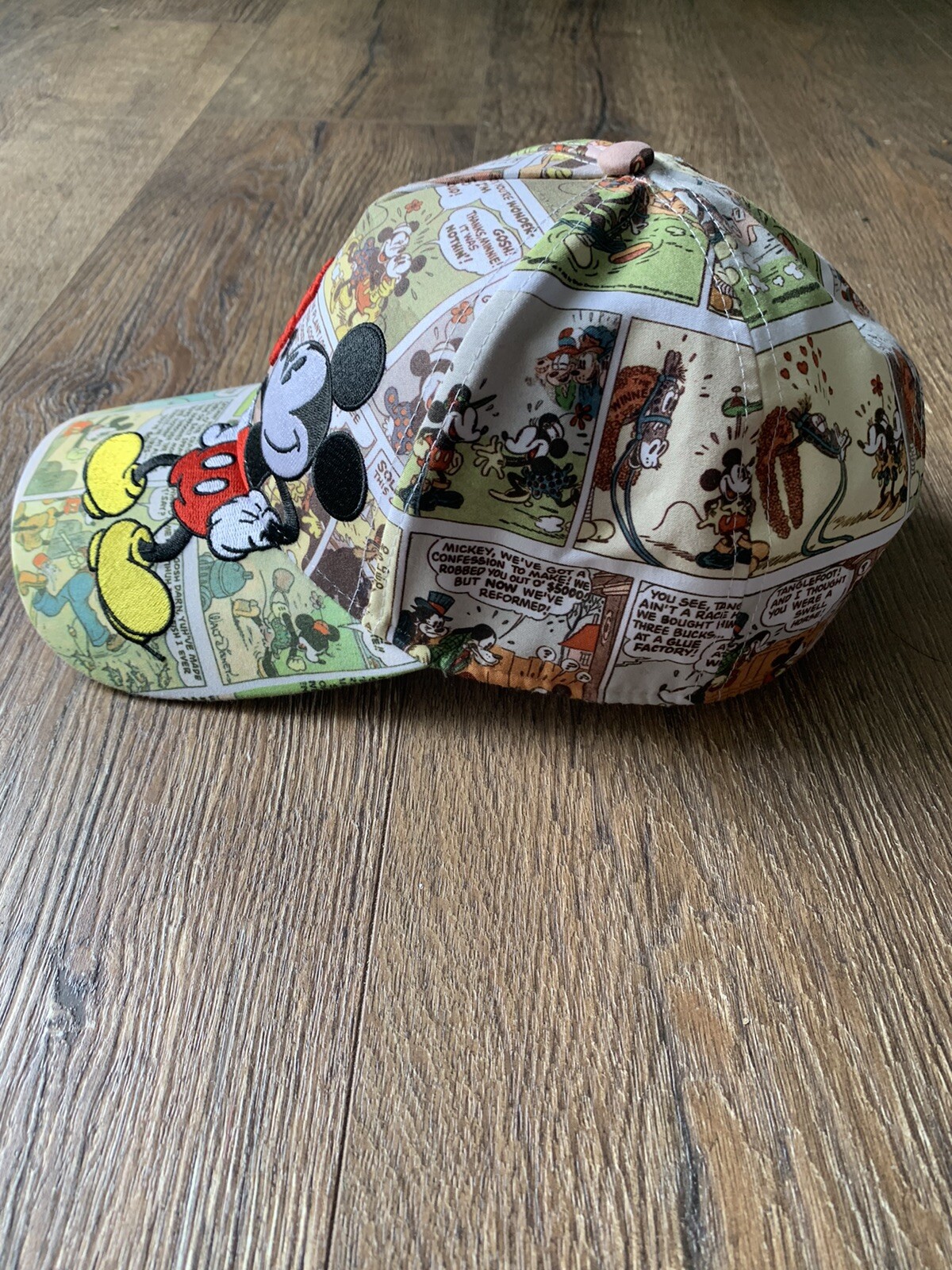Disney Mickey Mouse Baseball Cap Comic Book Print… - image 2