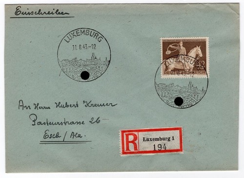 LUXEMBOURG DR854 With SoStpl LUXEMBOURG (BA6849