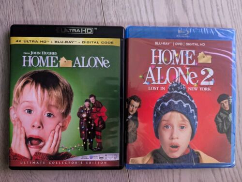 Home Alone 4K Ultra HD + Blu-ray + Home Alone 2 Blu-ray (NO DIGITAL COPY)