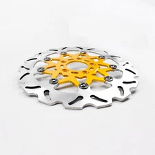 11.8" Gold Floating Front Brake Rotor for Harley 2018-24 Street Bob Low Rider ST