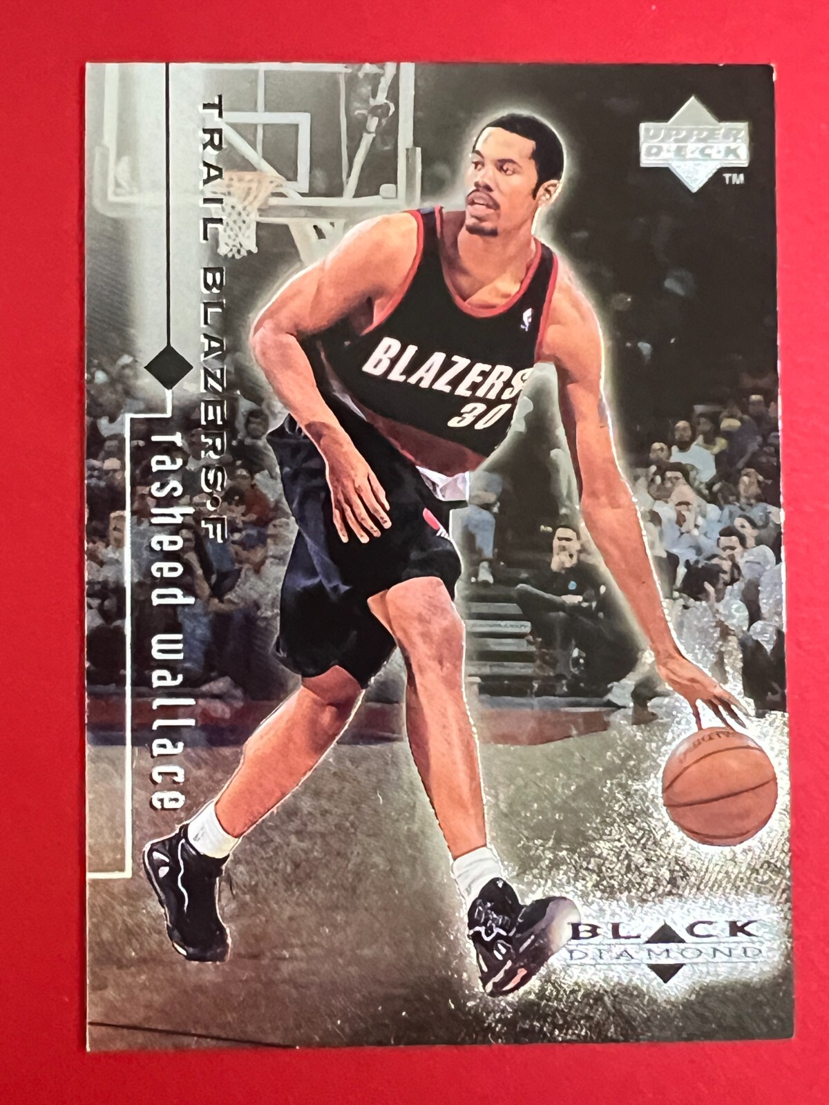 1998-99 Upper Deck Black Diamond #72 Rasheed Wallace