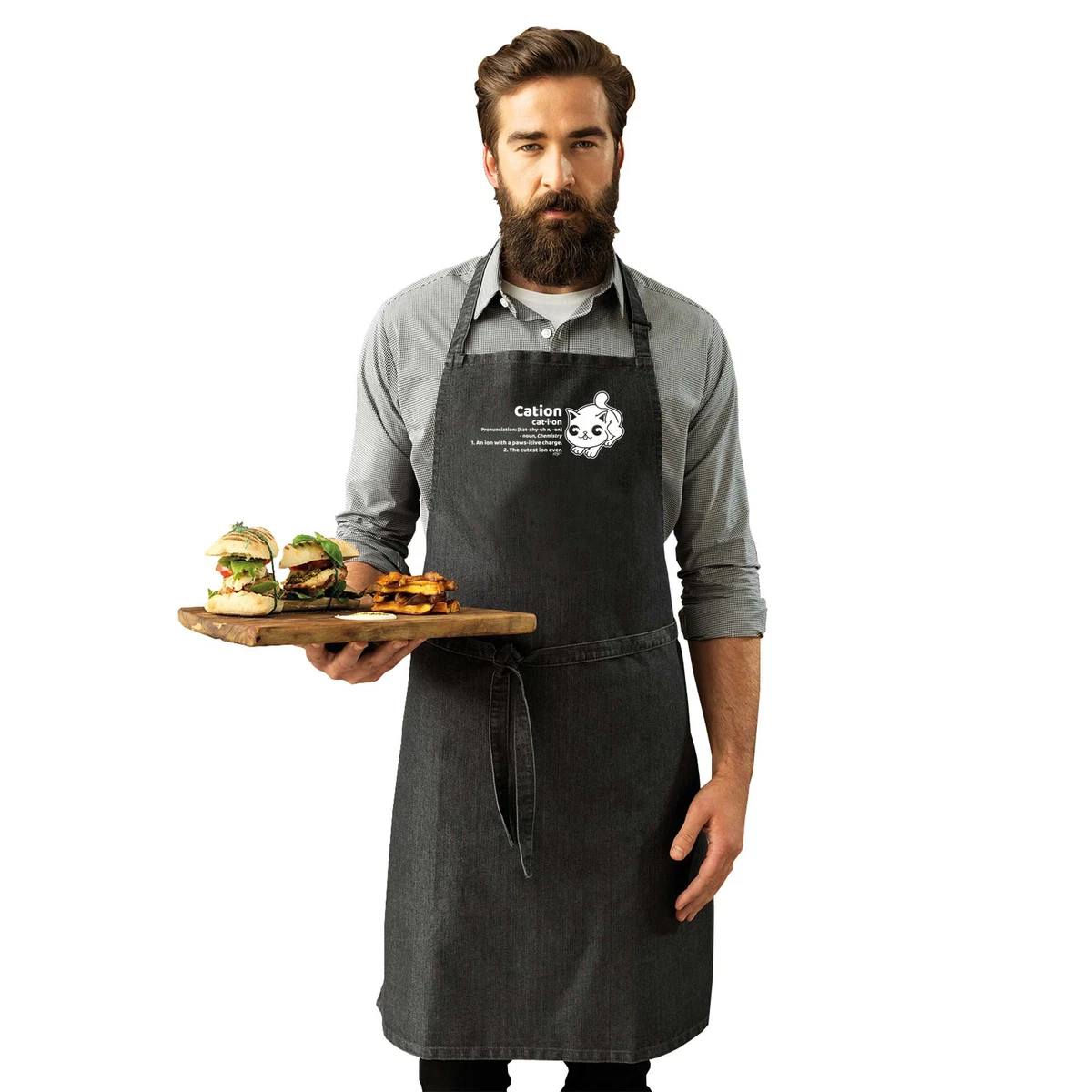 Cation Cat Gift Funny Novelty Kitchen Apron Aprons eBay