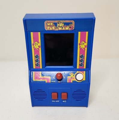 Basic Fun Arcade Classics Ms Pac-Man Retro Mini Arcade Game Handheld Bandai  2018