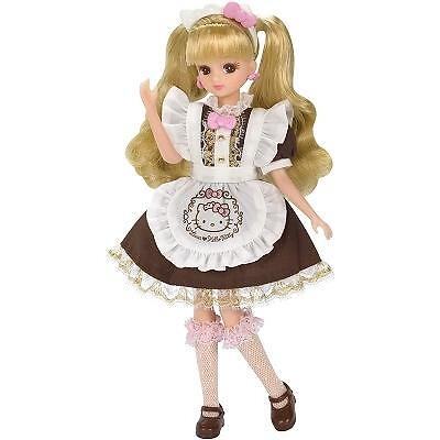 TAKARA TOMY Licca-chan Hello Kitty Sweets Cafe Dress Set (Doll