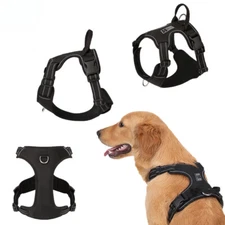 Dog Harness No Pull Reflective Padded Pet Dog Chest Harness Adjustable Walking