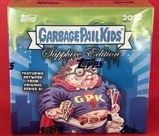 2022 Garbage Pail Kids GPK Chrome Sapphire Edition Sealed Hobby Box 💎 Free Ship
