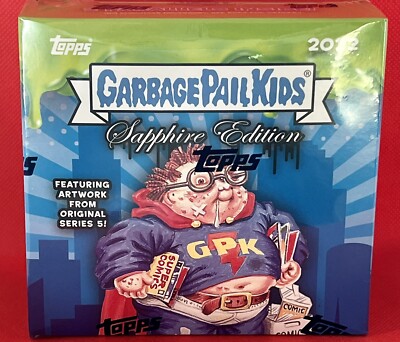 2022 Garbage Pail Kids GPK Chrome Sapphire Edition Sealed Hobby Box   Free Ship