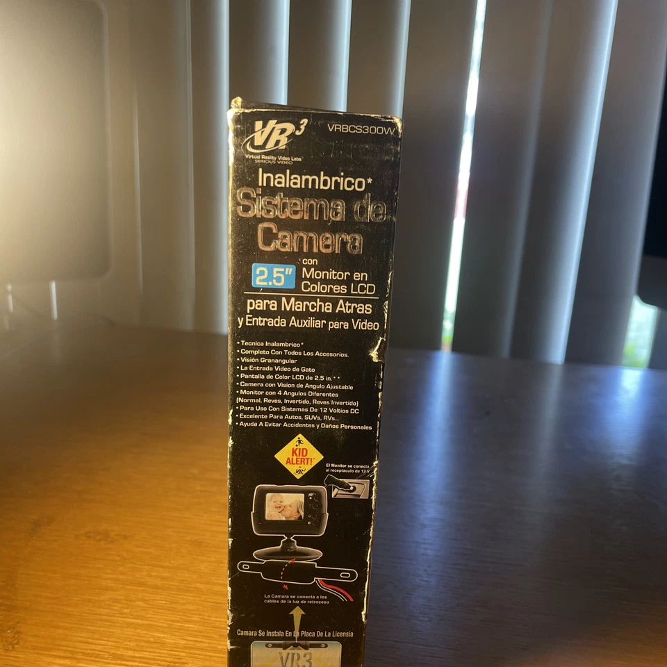 VR3 VRBCS300W Black Wireless Back Up Camera System With Color LCD Monitor - Image 2 of 4