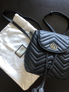 black gucci marmont backpack