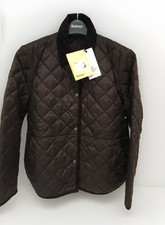 New Barbour Heritage Liddesdale Quilted Coat Black Uk16 Bnwt Rrp£169 (21