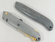 Stanley 10-499  & KR Tools Retractable Box Cutter Utility Knife Lot of 2