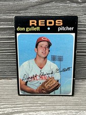 1971 Topps Baseball Don Gullett RC #125 Cincinnati Reds Rookie MLB Card READ. rookie card picture