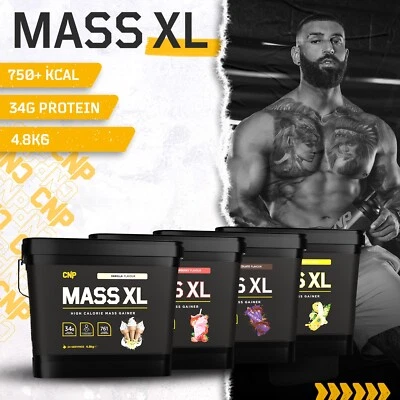 CNP Mass XL, All In One Weight, Muscle Gainer, 4.8kg - 4 Flavours Available
