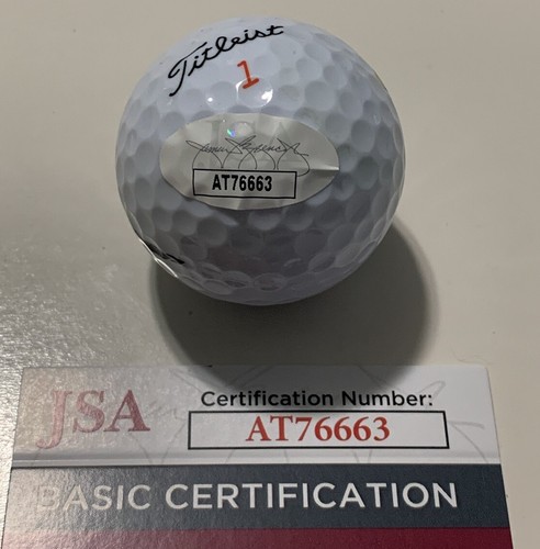 2025 MASTERS TYRRELL HATTON SIGNED AUTOGRAPH MASTERS LOGO GOLF BALL JSA AT76663 - Picture 3 of 3
