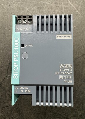 Siemens 6EP1332-5BA20 SITOP PSU100C DC Power Supply