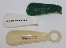 Vintage Lot 3 Advertising Shoe Horns