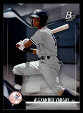 2021 Bowman Platinum #TOP-54 Alexander Vargas Top Prospects card
