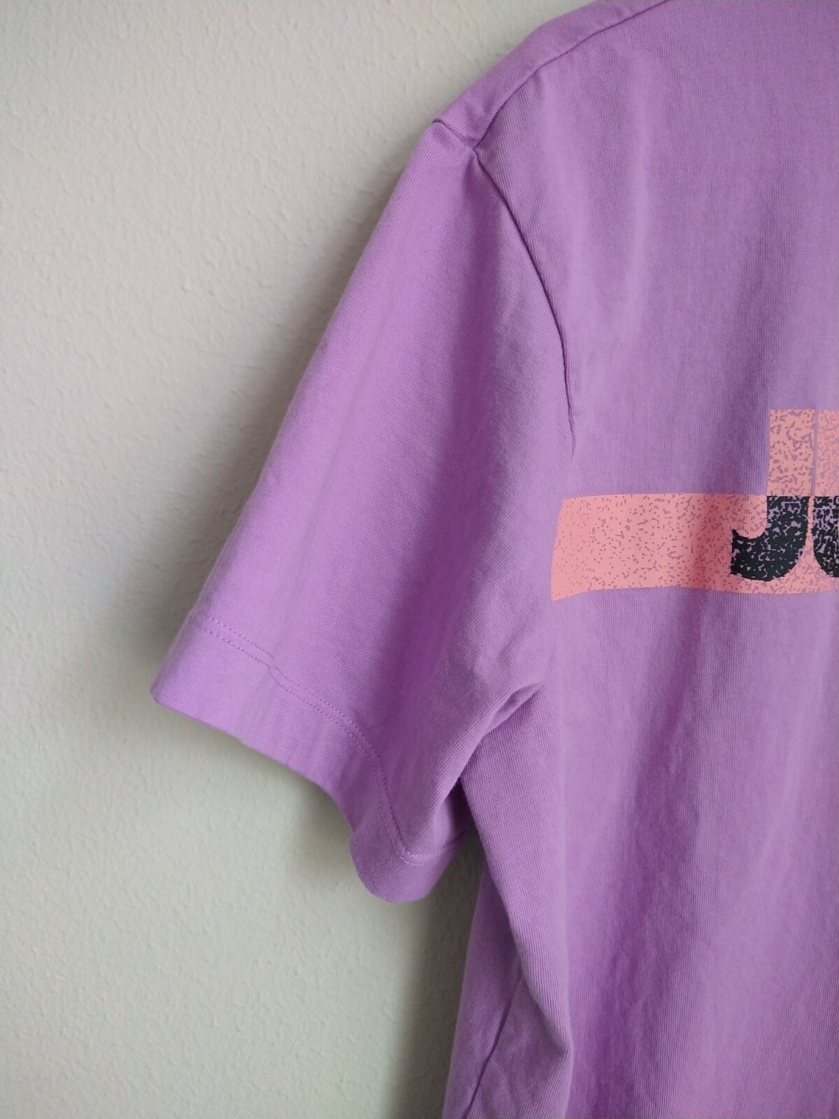 Women’s Nike Essential Boyfriend T Shirt Top in Violet Just Do It Size XS eBay