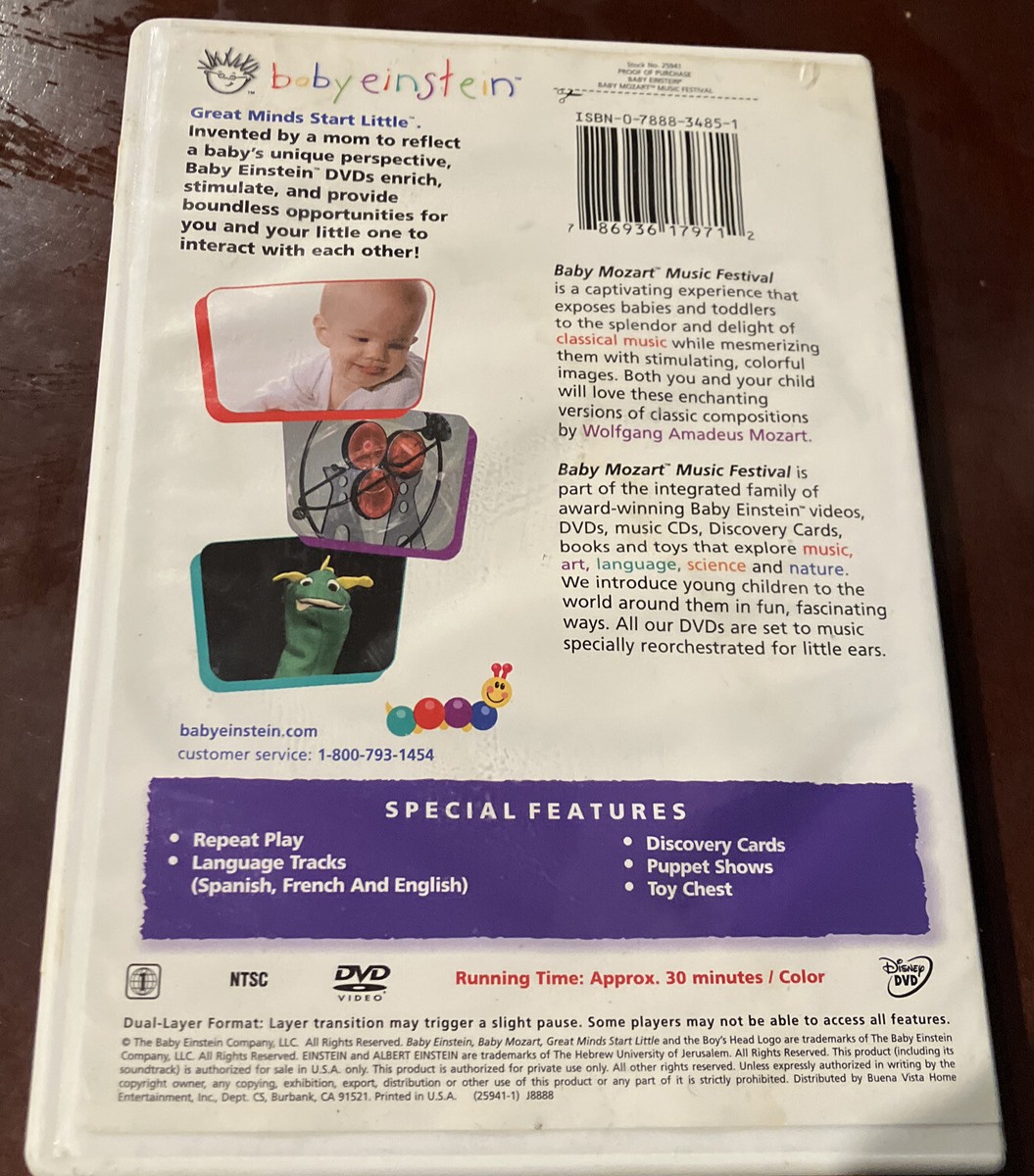 Baby Einstein | Baby Mozart: Music Festival (DVD) Walt Disney Co