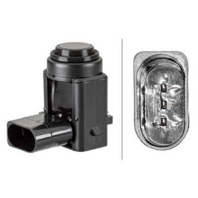 Capteur D'aide Au Stationnement HELLA 6PX 358 270-351 - 3 Broches - Peinturable - Pour Citroën Jumper