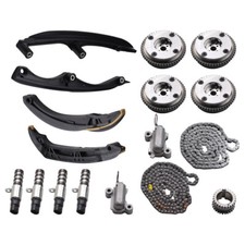 New For 17 -23 Ford F150 3.5l Ecoboost Chains Guides Tensioners Wphasers Kit