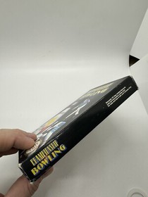 Championship Bowling (Nintendo NES) Complete CIB w/ Poster Good Shape!