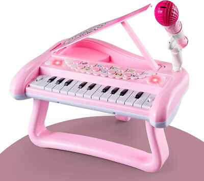ZMZS First Birthday Toddler Piano Toys for 1 Year Old Girls, Baby Musical Keyboa
