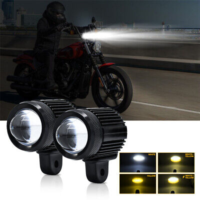 2tlg Universal 60W LED Motorrad Nebelscheinwerfer