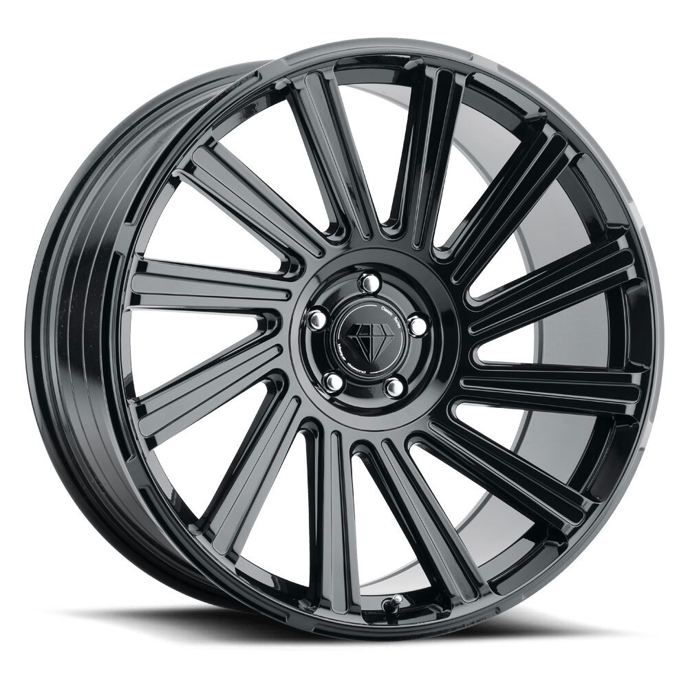 BLAQUE DIAMOND BD-40: (FULL SET) 24X9 BLANK GLOSS BLACK WHEELS | eBay