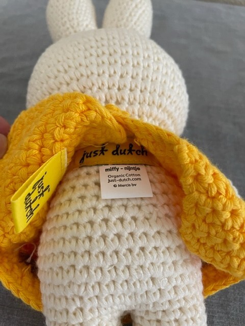 NEW w/ TAG~ Crochet Miffy X Van Gogh Museum Amsterdam sunflower