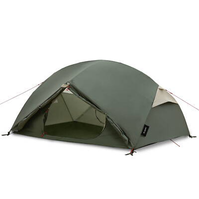 2 Mann Trekkingzelt qeedo Light Birch 2 Personen Trekking Zelt Iglu Campingzelt