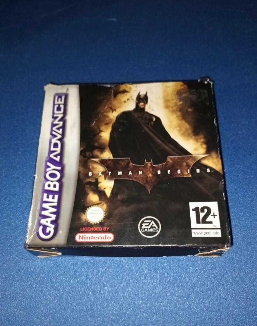 Batman begins gba game boy advance nintendo 