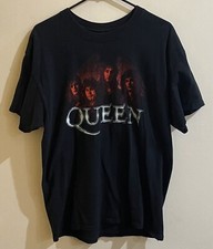 Queen Officially Licensed Official Merch Men's Band T-Shirt L Large Black