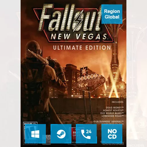 Fallout 3 + Fallout: New Vegas Steam CD Key