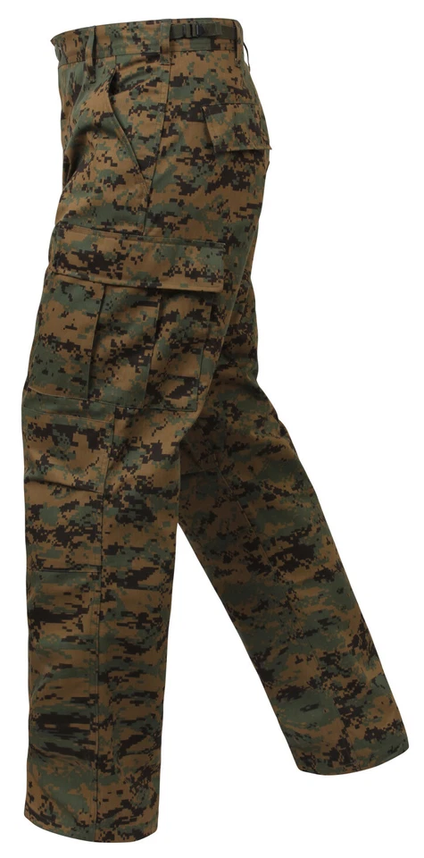 Rothco Digital Camo Tactical BDU Pant - Woodland Digital Camo - Image 4 of 4