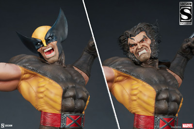 Sideshow WOLVERINE BROWN COSTUME Premium Format Figure Statue 1/4 Scale Marvel