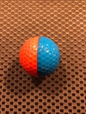 PING GOLF BALL/S-TEAL/ORANGE PING EYE2 2.......NO LOGO....9.7/10