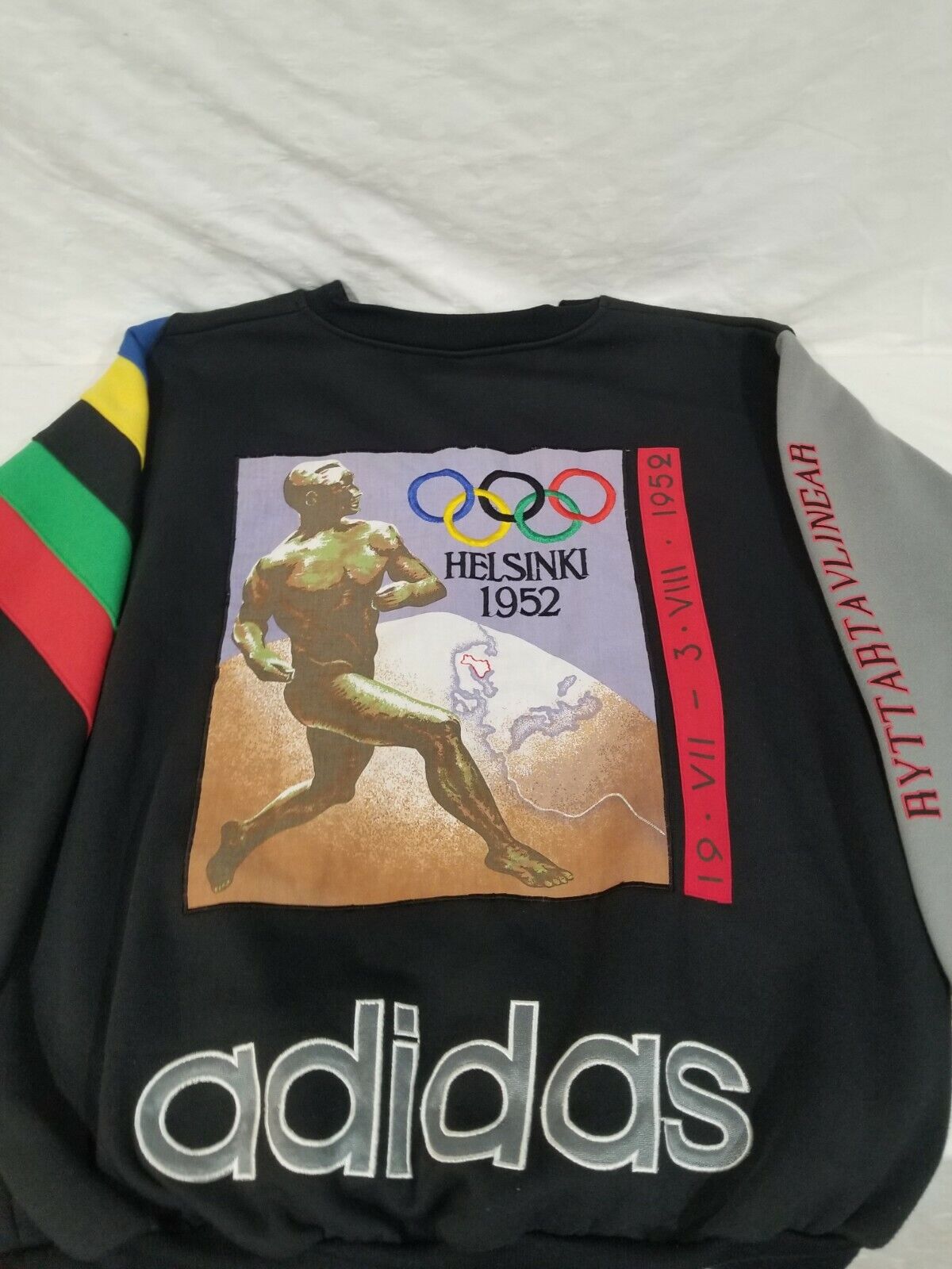 Adidas Vintage 80s Olympic Stockholm Helsinki Cre… - image 10