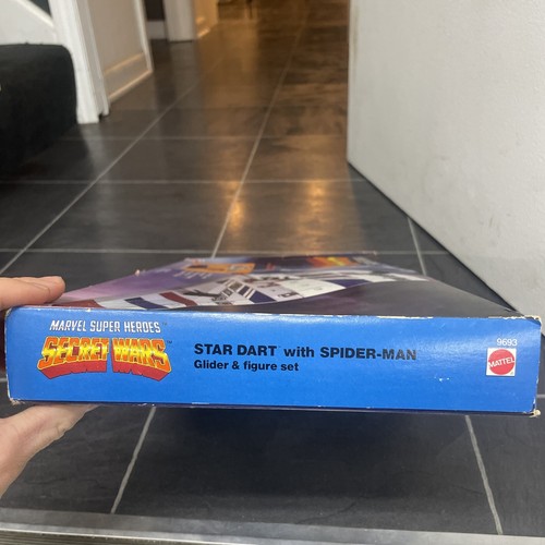 1984 Mattel Marvel Super Heroes Secret Wars Star Dart Glider Building Set READ - Bild 5 von 22