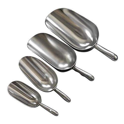 Aluminum Ice Scoop Dry Goods Shovel Bar Ice Scoop 6/12/24/38oz - Bild 2 von 7