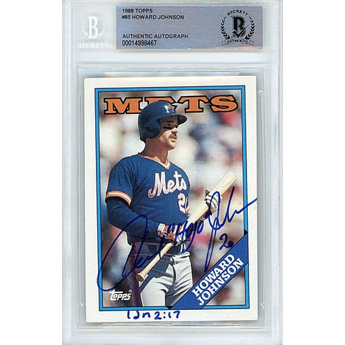 1988 Topps Howard Johnson #85 card