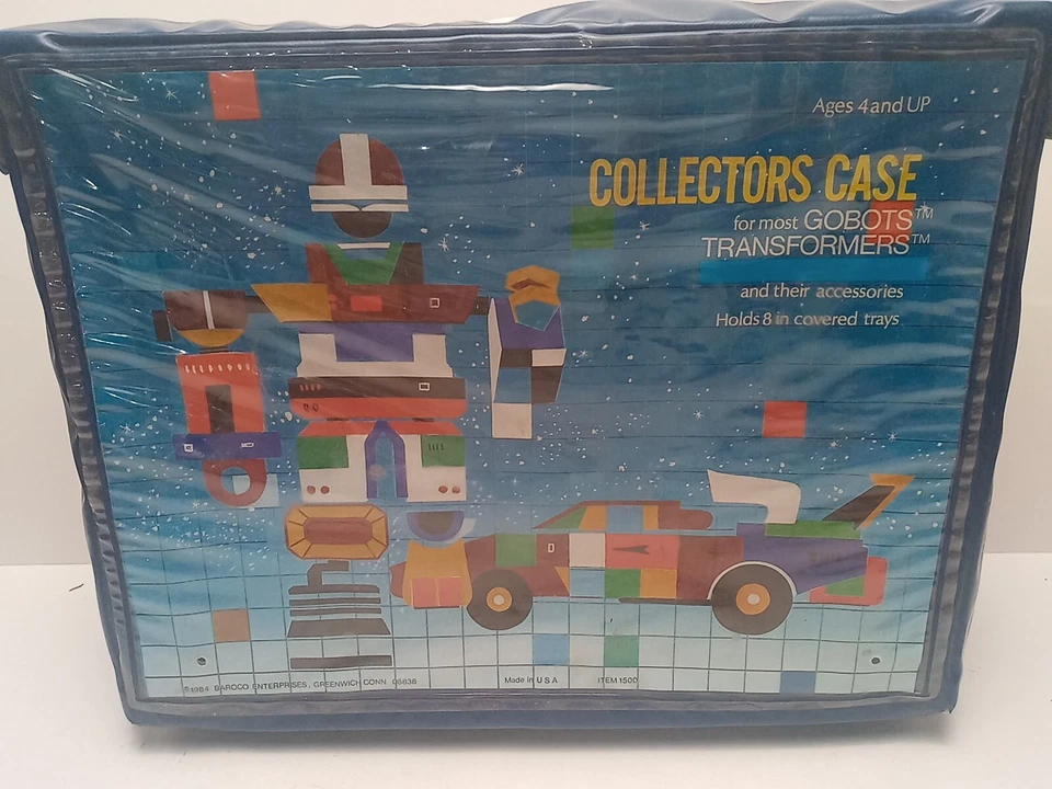 Estuche de colección 1984 Baroco Transformers GoBots Robots vinilo coleccionistas años 80 KO DIFÍCIL DE ENCONTRAR Foto 2 de 4