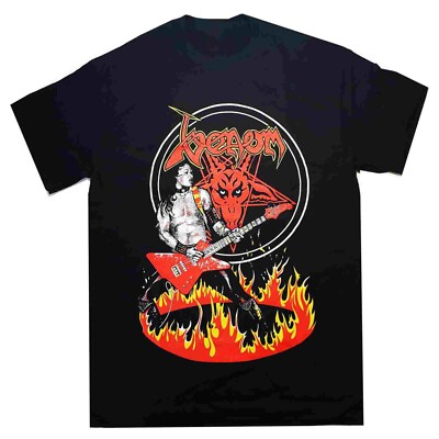 Vintage Venom Band Cronos on Fire Shirt Unisex AlbumS to 5XL MQ067